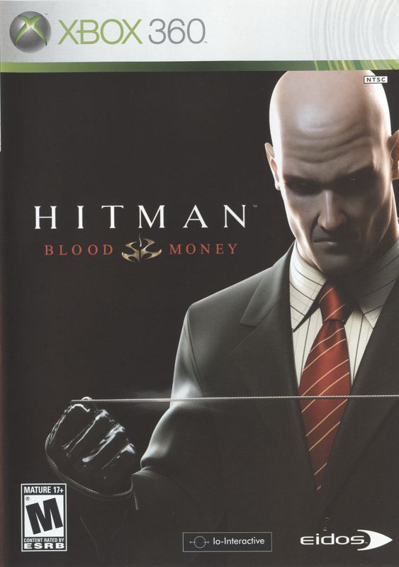 Hitman: Blood Money box art for Xbox 360